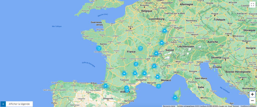 carte PowerStations bosch