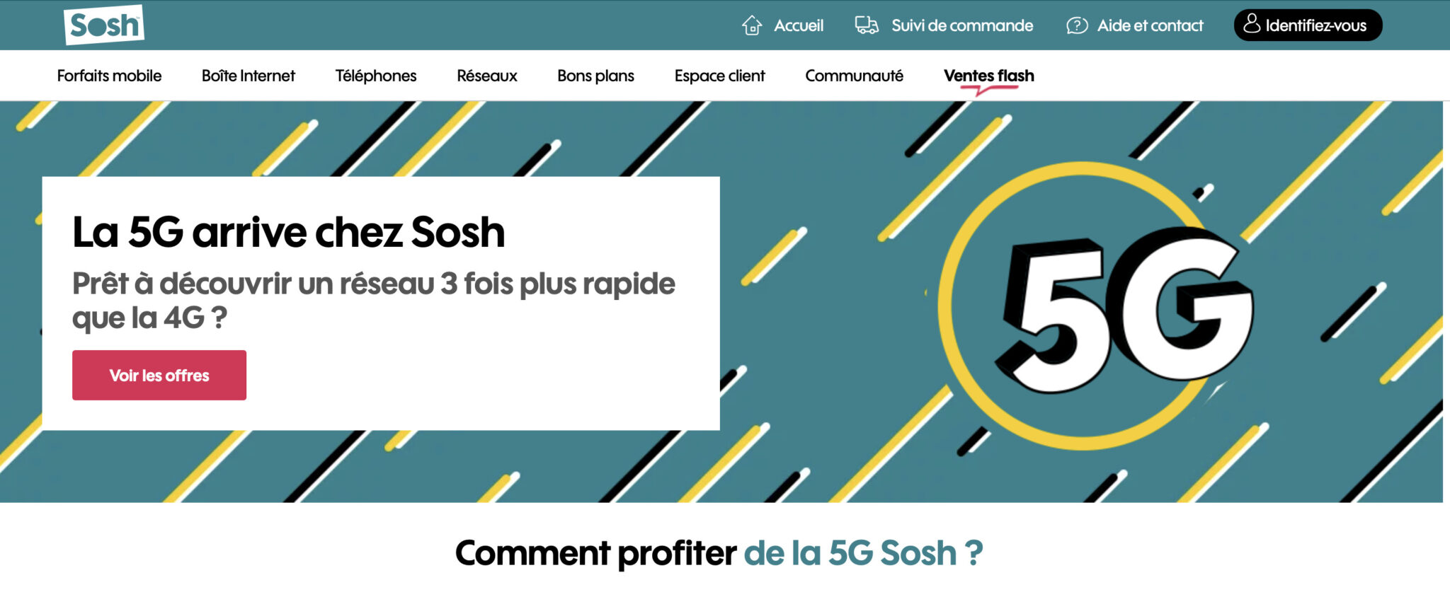 Après Trois Ans Dattente Sosh Se Met Enfin à La 5g Numerama 