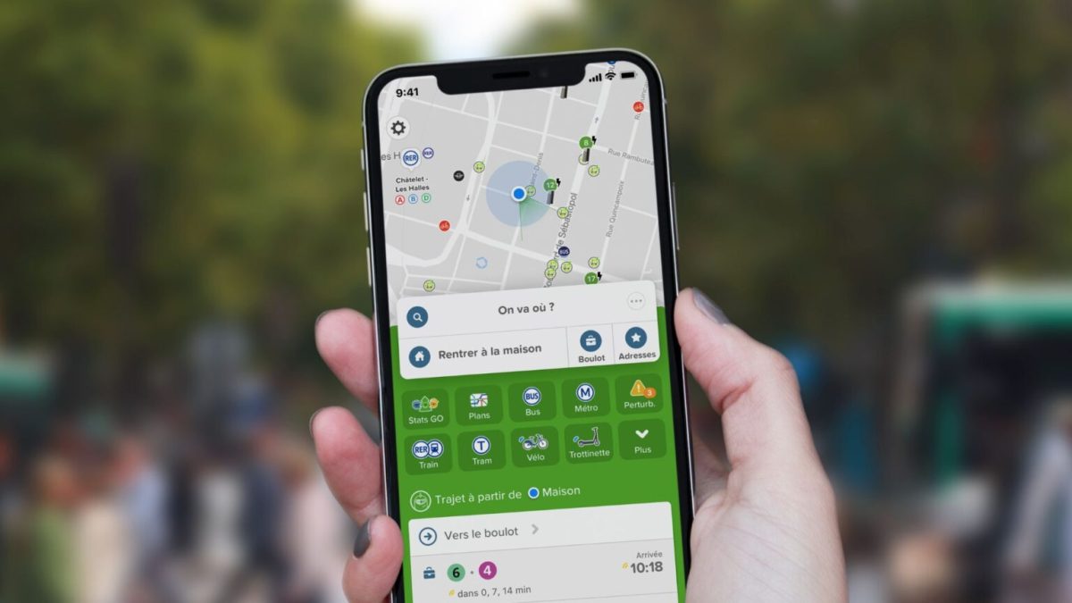 L'app CityMapper. // Source : CityMapper