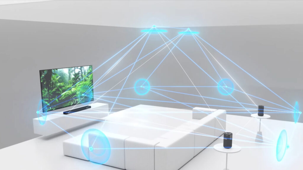 3D spatialization is a great promise, if you have the budget to add the necessary modules // Source: Sony