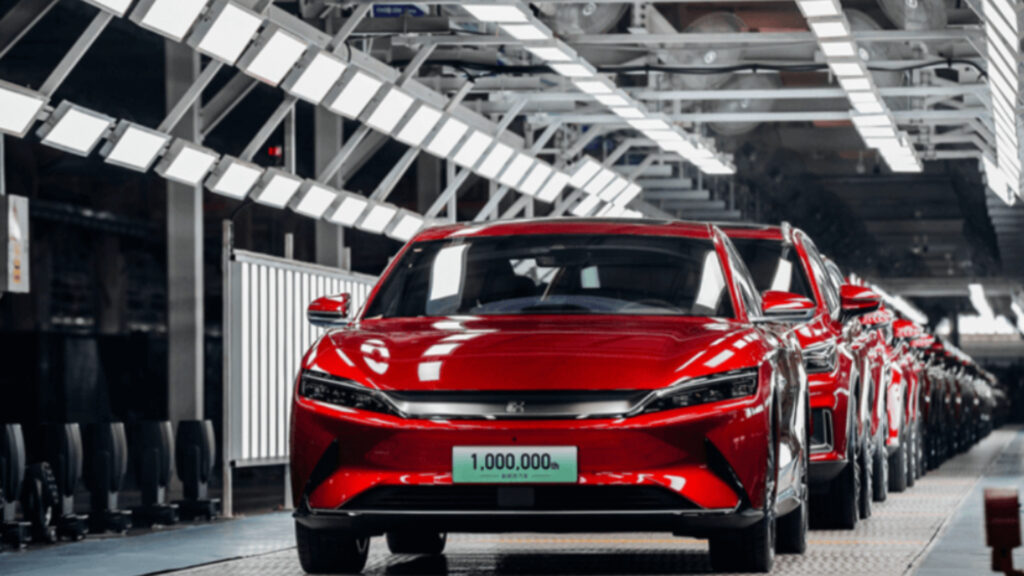 Bientôt une usine BYD en France ? // Source : BYD