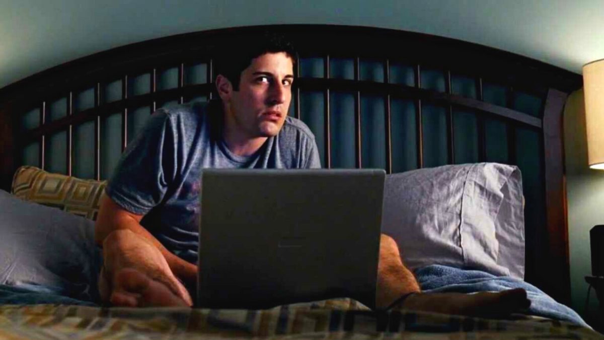 La page piégée s'affiche depuis des sites de films pornographiques. // Source : American Pie / Universal