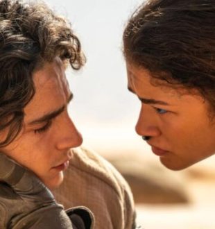 Timothée Chalamet (Paul) et Zendaya (Chani) dans Dune 2. // Source : Warner Bros.