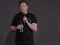 Elon Musk à la conférence des actionnaires 2023 // Source : Tesla 