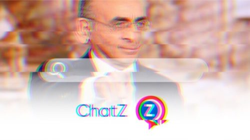 ChatZ, le chatbot de Reconquête // Source : Capture d'écran et montage Numerama