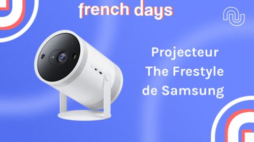 Projecteur The Freestyle Samsung // Source : Numerama