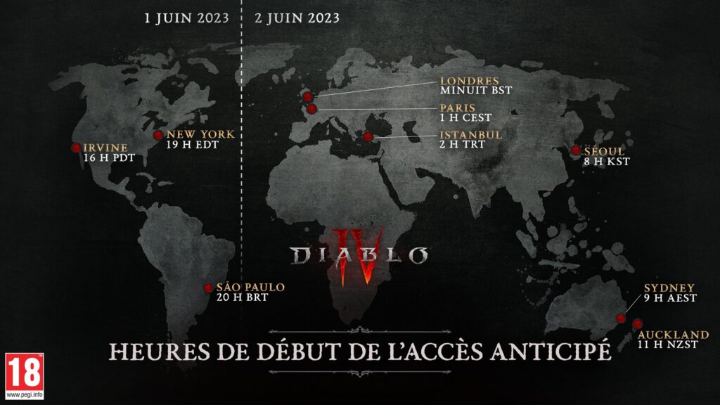 Accès anticipé Diablo IV // Source : Blizzard Entertainment