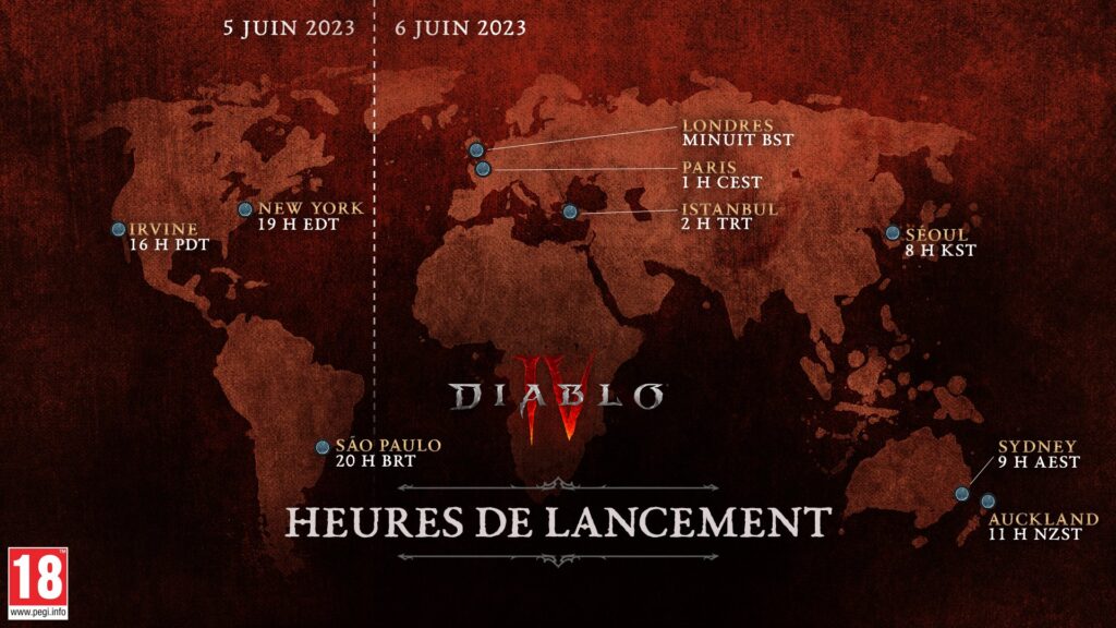 Lancement Diablo IV // Source : Blizzard Entertainment