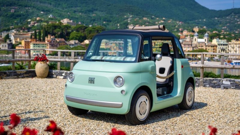 La Citroën Ami a une nouvelle rivale : la Fiat Topolino électrique