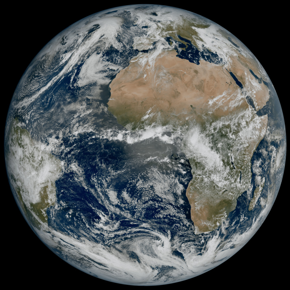 La première image du MTG-I1 // Source : EUMETSAT/ESA