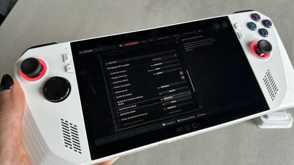 Diablo IV sur Asus Rog Ally // Source : Maxime Claudel pour Numerama
