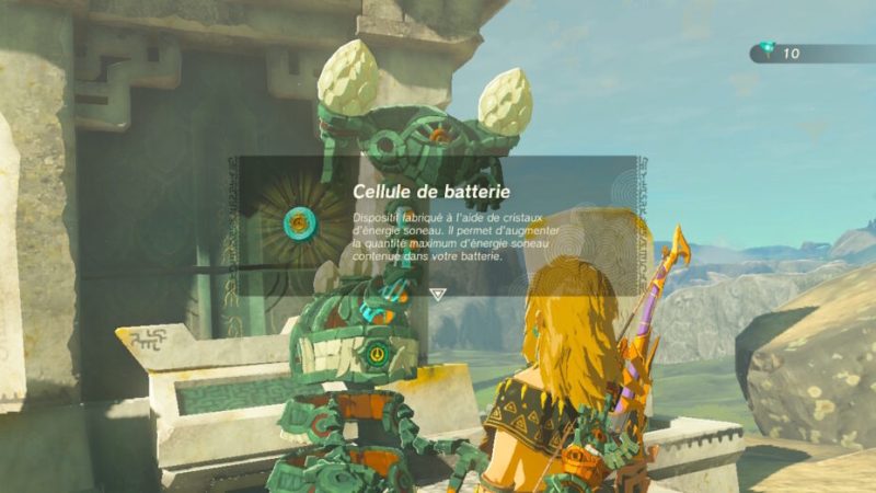 Comment fonctionnent les batteries dans Zelda: Tears of the Kingdom ?