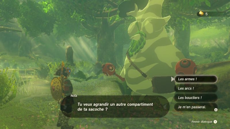 Comment augmenter son inventaire dans Zelda: Tears of the Kingdom ?