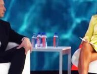 Linda Yaccarino et Elon Musk lors d'une interview, le 18 avril 2023 // Source : YouTube / Elon Alerts