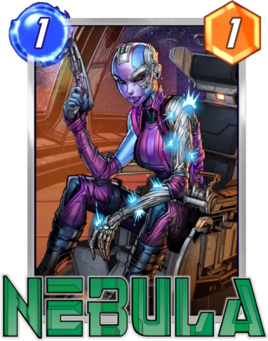 Nebula dans Marvel Snap