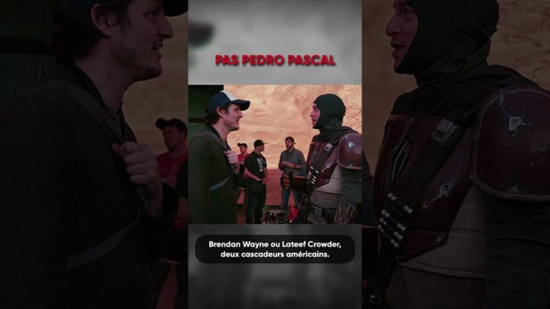 Pedro Pascal n’est pas dans l’armure du Mandalorian (Star Wars – The Mandalorian)