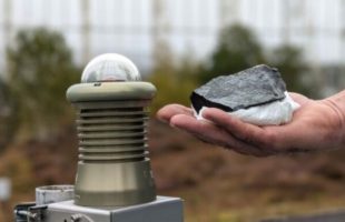 La météorite tombée en France. // Source : Vigie-Ciel