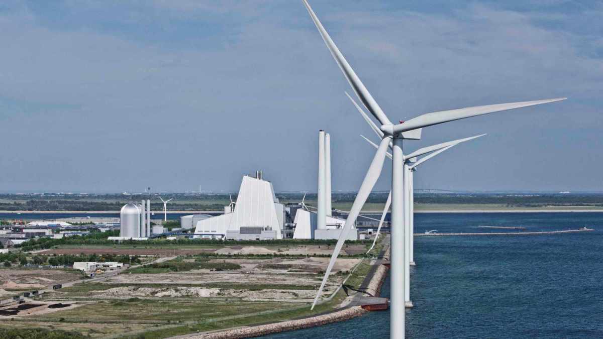 La centrale électrique d'Avedøre, au Danemark // Source : Orsted