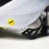 Le logo Mips sur un casque
