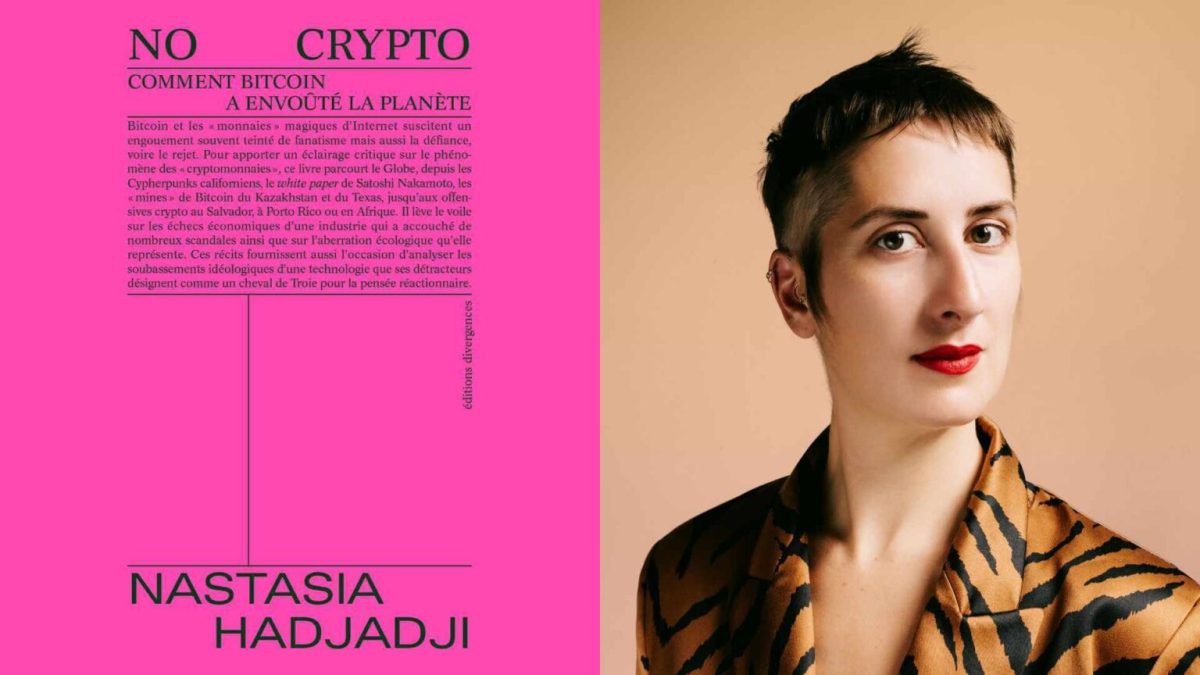 No Crypto, le livre de Nastasia Hadjadji // Source : Marie Rouge