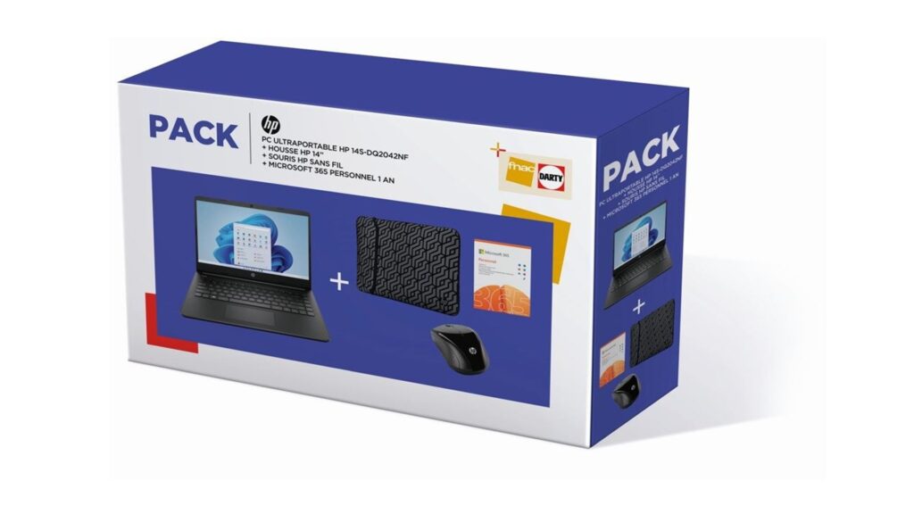 Ce pack HP très complet est à prix doux chez Fnac // Source : Fnac