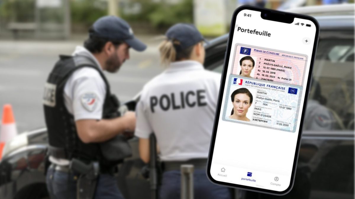 Le permis sur smartphone. // Source : Numerama / CC