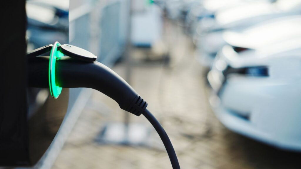 Electric car charging station. // Source: Canva