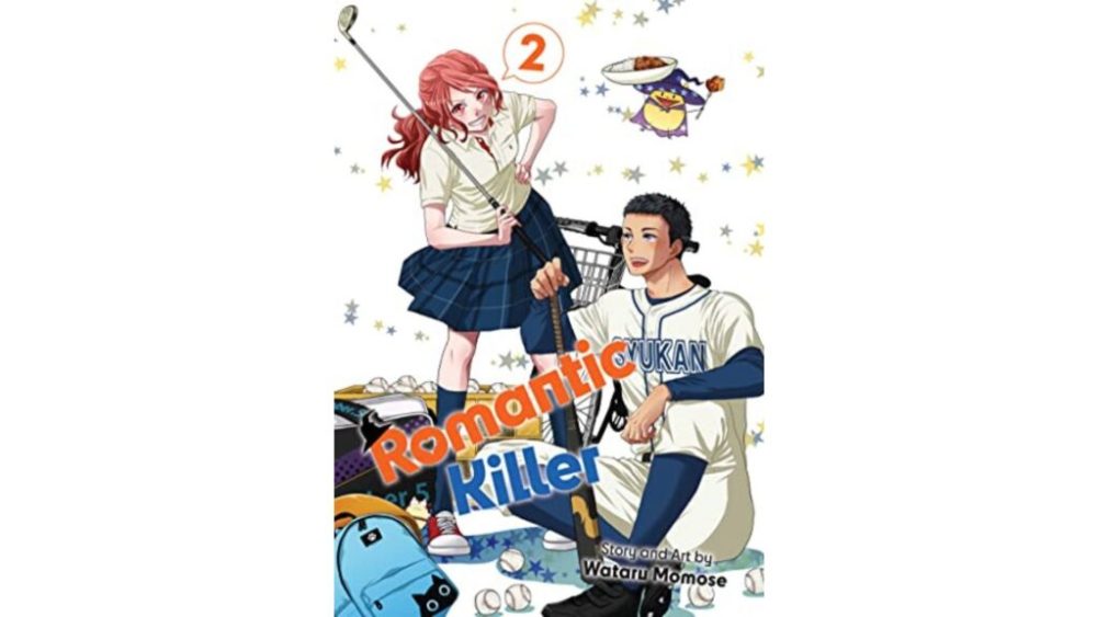 Couverture du second volume du nouveau manga Romantic Killer