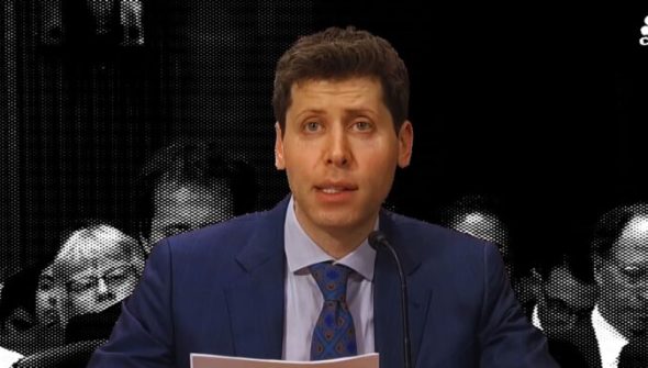 Sam Altman // Source : YouTube / CNBC 