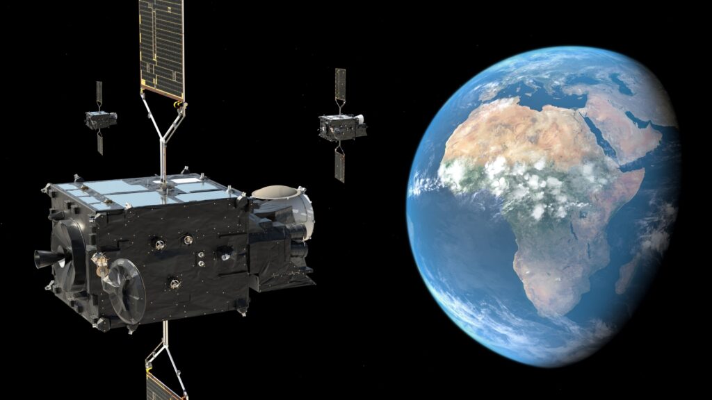 Le satellite MGT-I1 // Source : ESA/Mlabspace