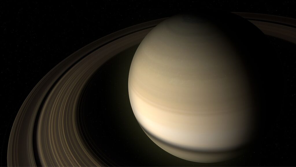 Un jour, Saturne aura perdu ses anneaux. Mais, quand ? // Source : Canva