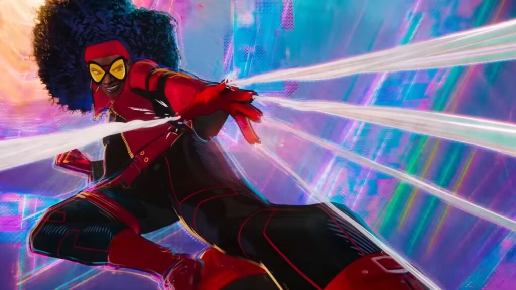 Spider-Woman dans Across the Spider-Verse // Source : Sony