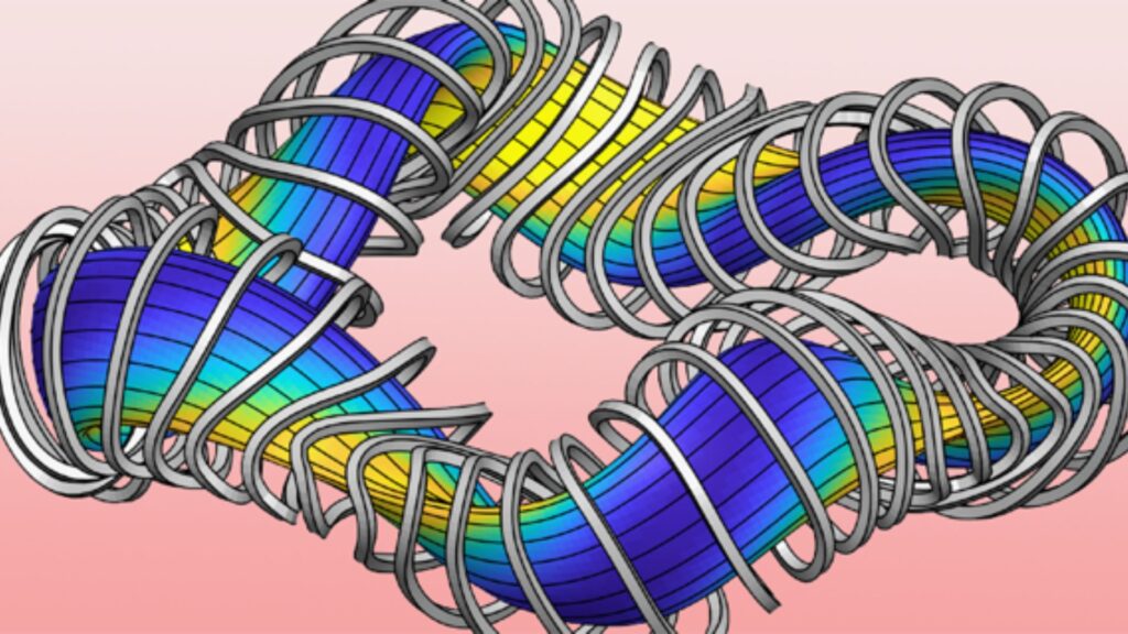 Représentation du concept de stellarator. // Source : Université du Maryland