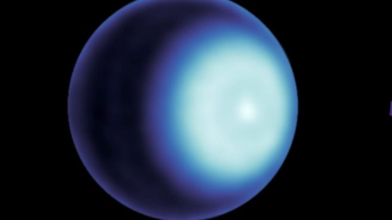 Pour la première fois, on peut voir un cyclone polaire sur Uranus