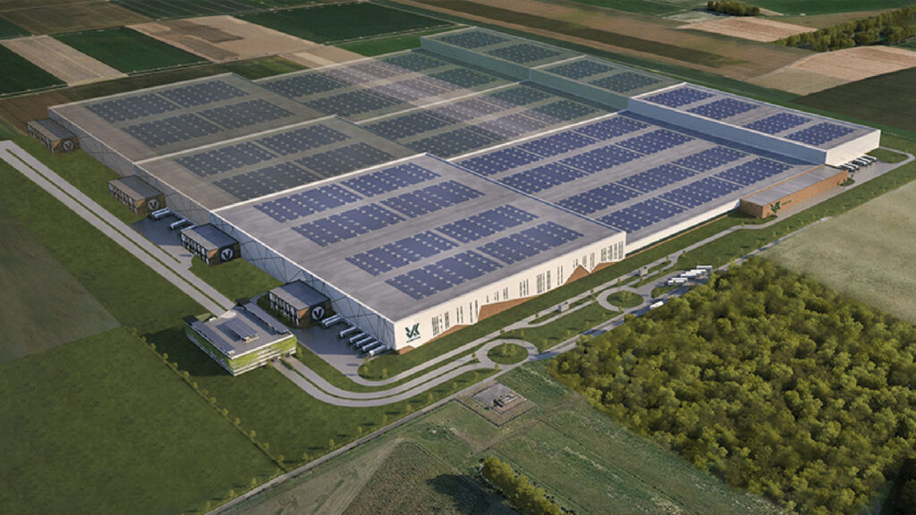 Gigafactory de batteries de Verkor // Source : Verkor Gigafactory de batteries de Verkor // Source : Verkor