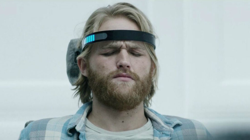 La réalité augmentée, en l'occurrence, dans Black Mirror. // Source : Netflix La réalité augmentée, en l'occurrence, dans Black Mirror. // Source : Netflix