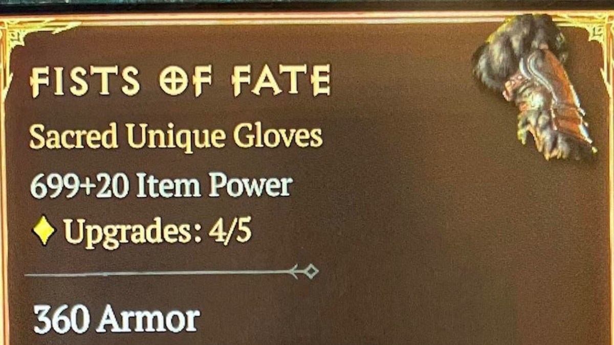 Gants de Diablo IV qui transforment le jeu en casino  // Source : Reddit