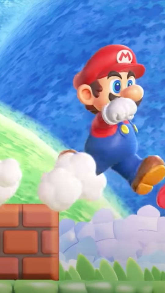Mario éléphant dans Super Mario. Bros Wonder // Source : Capture d'écran