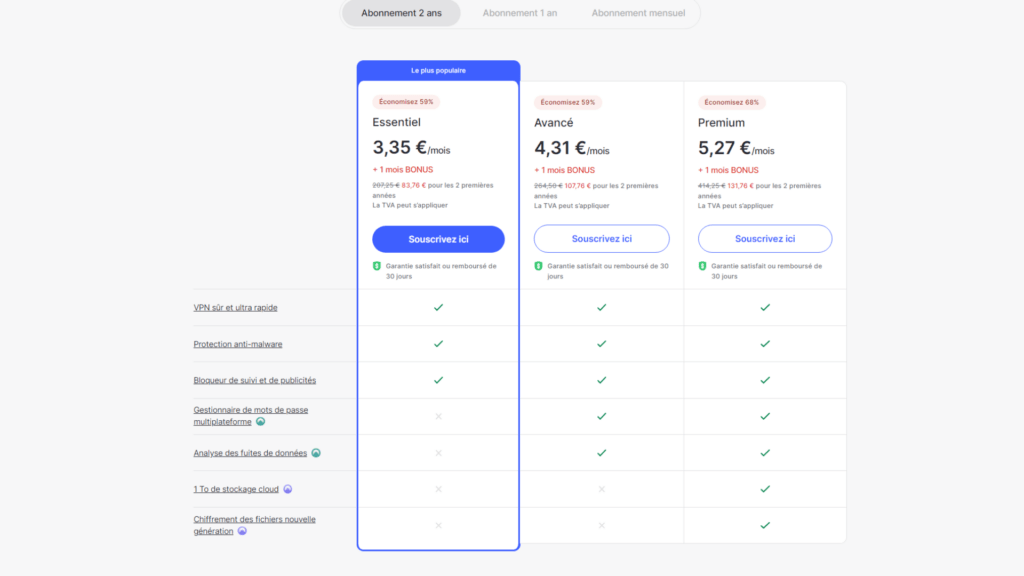 Les offres NordVPN pendant les soldes // Source : NordVPN