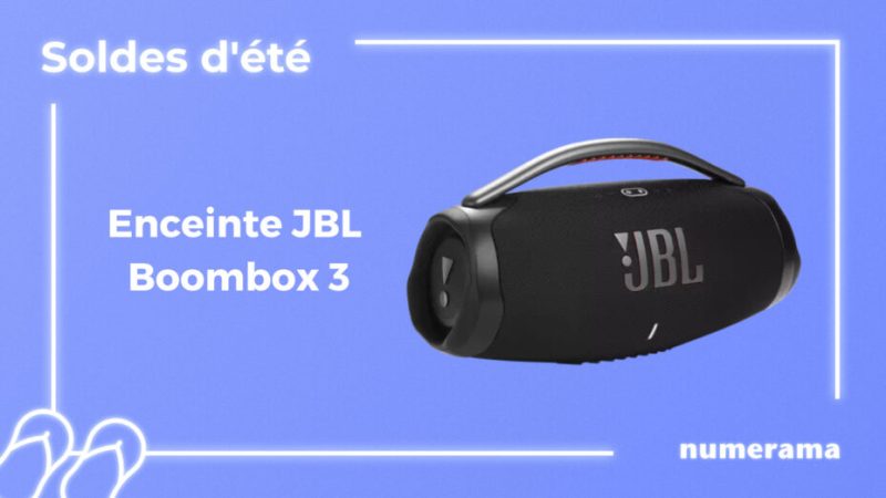 Cette enceinte JBL en promo pour les soldes délivre un son puissant