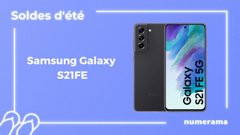 Le smartphone Samsung Galaxy S21FE vaut enfin le coup pour les soldes