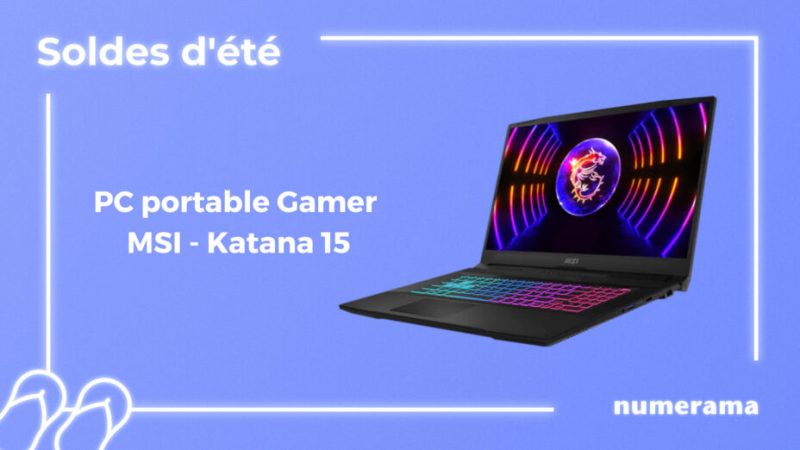 Ce PC portable MSI en promo pour les soldes est parfait pour le gaming