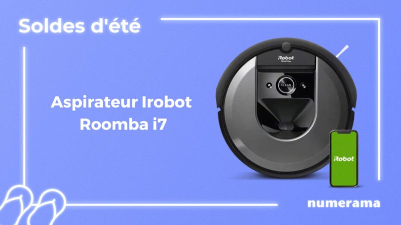 L’aspirateur robot Roomba i7 est à moitié prix pour les soldes