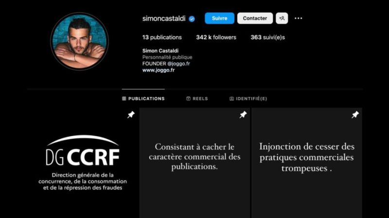 6 influenceurs français forcés d’afficher sur Instagram qu’ils n’ont pas respecté la loi 6 influenceurs français forcés d’afficher sur Instagram qu’ils n’ont pas respecté la loi