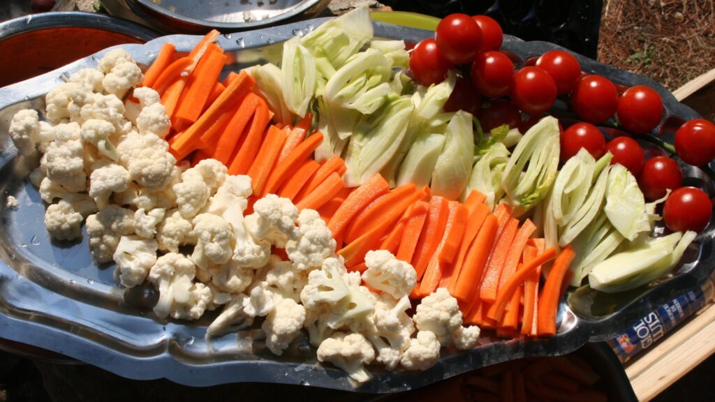 Les crudités, alliés important de l'été // Source : Wikimedia Commons