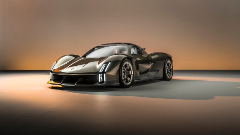 Porsche dévoile la Mission X, sa nouvelle voiture électrique pour battre tous les records