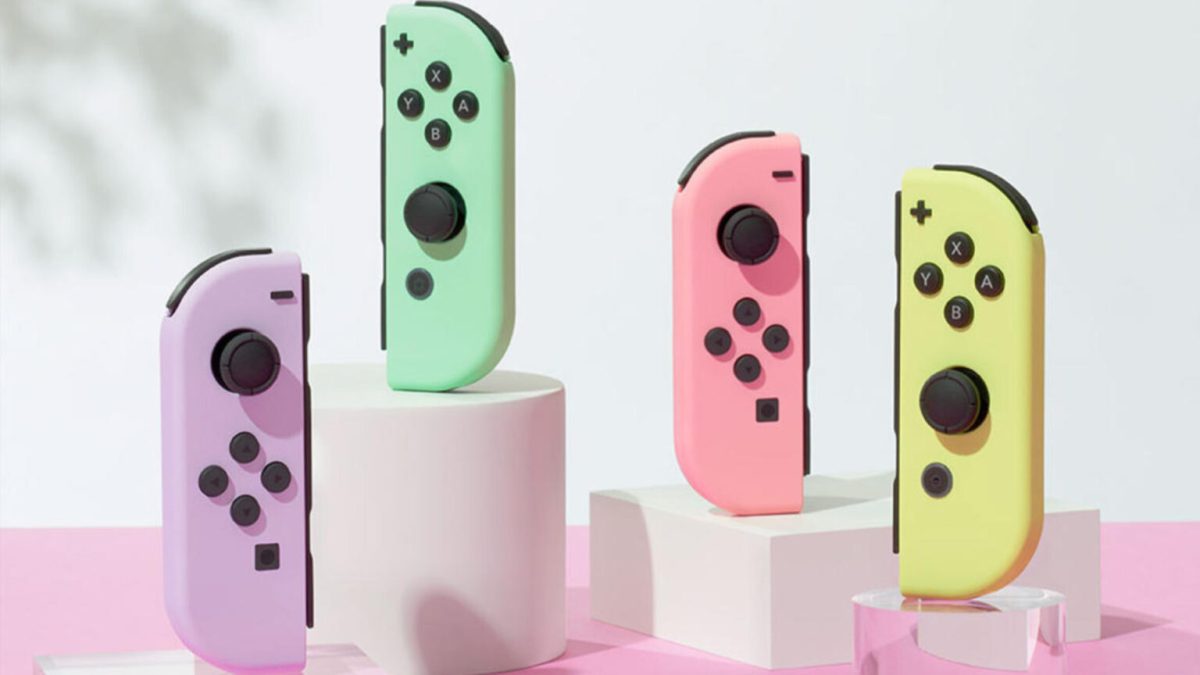 LEs joy con pastel // Source : Nintendo