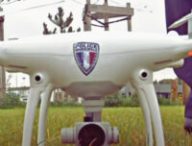 Un drone DJI employé par les forces de l'ordre pour la surveillance de la route. // Source : YouTube / BFM
