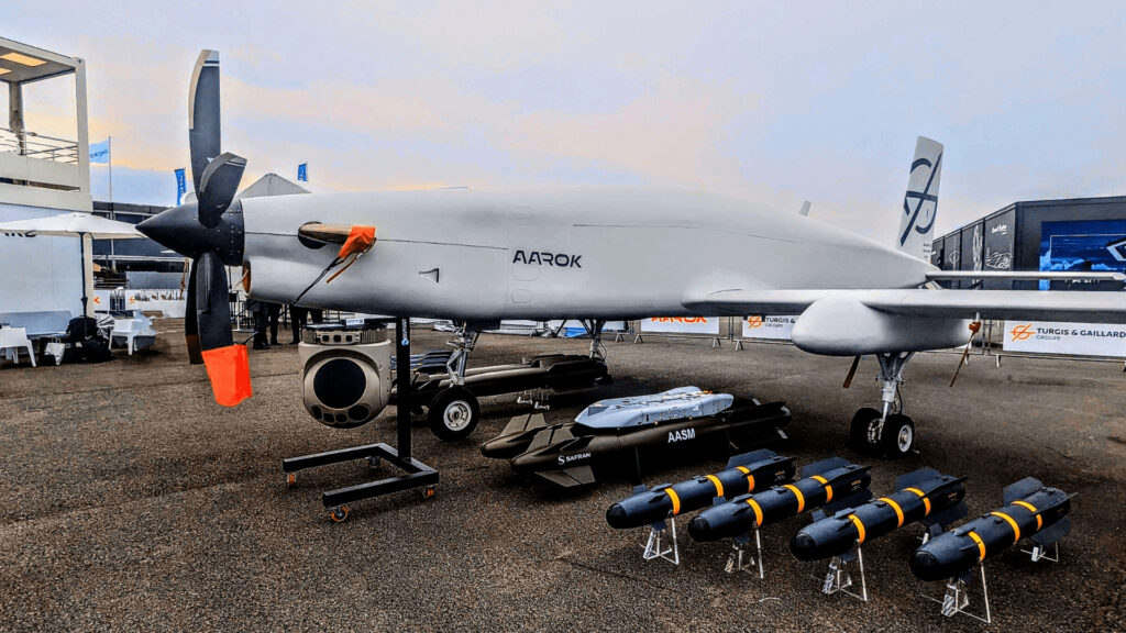 L'Aarok, le drone de combat français. // Source : Numerama L'Aarok, le drone de combat français. // Source : Numerama