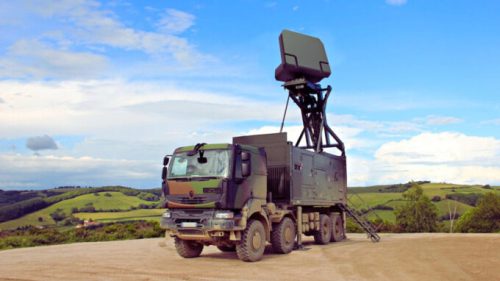 Le GM 200 MM/A de Thales, un radar déployé en quinze minutes. // Source : Thales